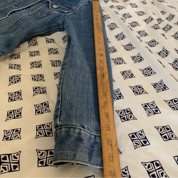 Vintage Gap Stretch Jean Jacket Classic Style - Picture 6 of 9